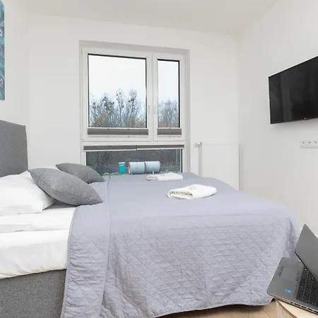 Apartment Metro Bielany With Parking By Renters
